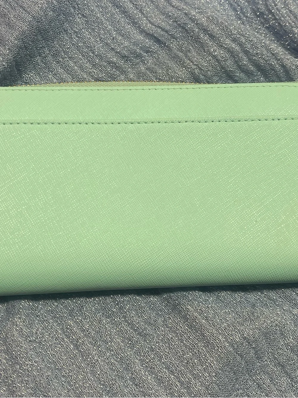 kate spade mint zip